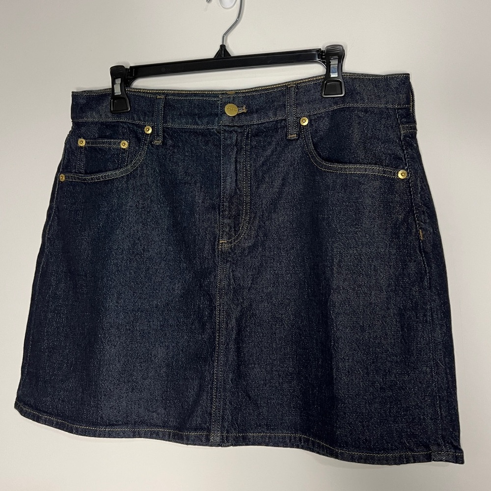 J. Crew Denim Mini Skirt Size 29